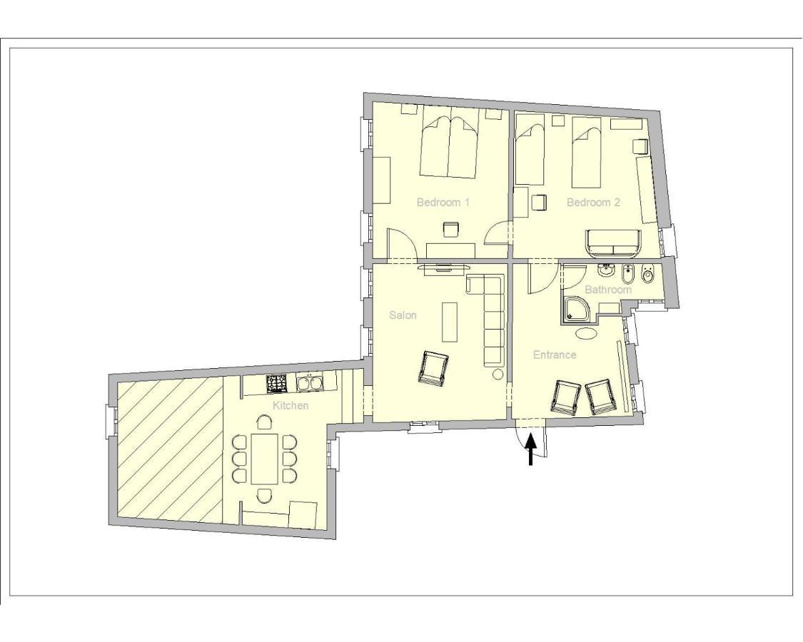 Апартаменты Casa Dell'Architetto Кьоджа Экстерьер фото